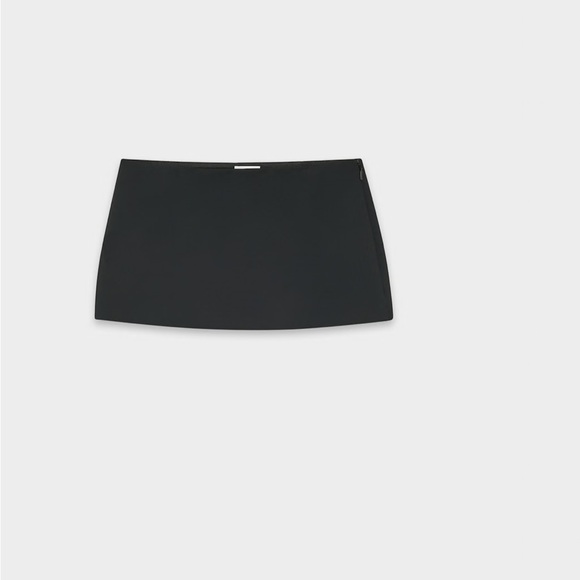 Aritzia wilfred jewel skort skirt black new with tags side zipper - Picture 8 of 9